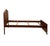 Introduce a touch of timeless Eastern elegance to your bedroom with this beautifully carved wooden single bed frame....