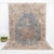 1970s Vintage Turkish Oushak Handmade Wool Cotton Blue Area Rug For Sale In San Francisco - Image 6 of 11