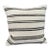 Turkish Hemp Pillow Cushion Natural Beige Black Cushion Cover 20x20 For Sale
