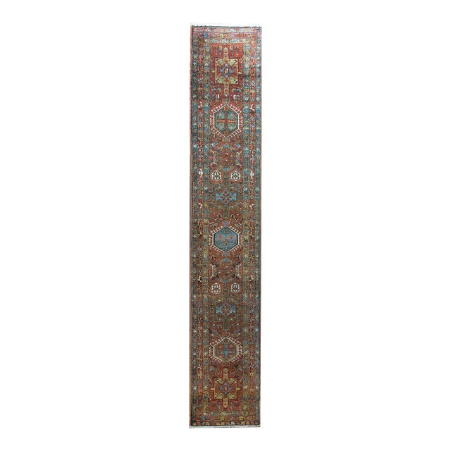 Early 20th Century Heriz Runner For Sale