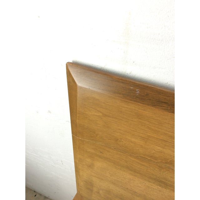 Brown Mid Century Modern Full Size Headboard by Heywood Wakefield With Sable Finish For Sale - Image 8 of 18