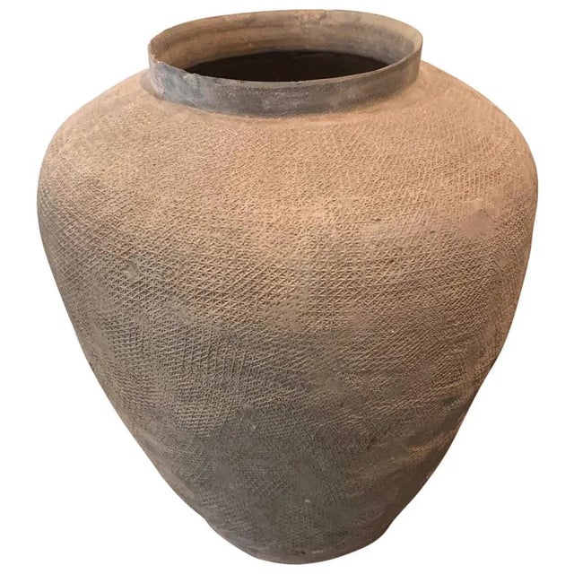 Stoneware Storage Jar China East Zhou Dynasty For Sale - Image 13 of 13