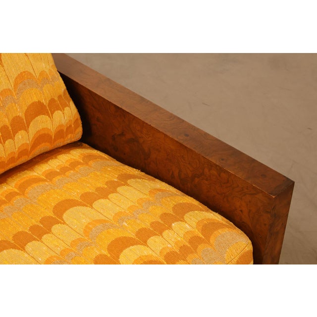 Wood Thayer Coggin Milo Baughman Mid Century Modern Sofa For Sale - Image 7 of 18