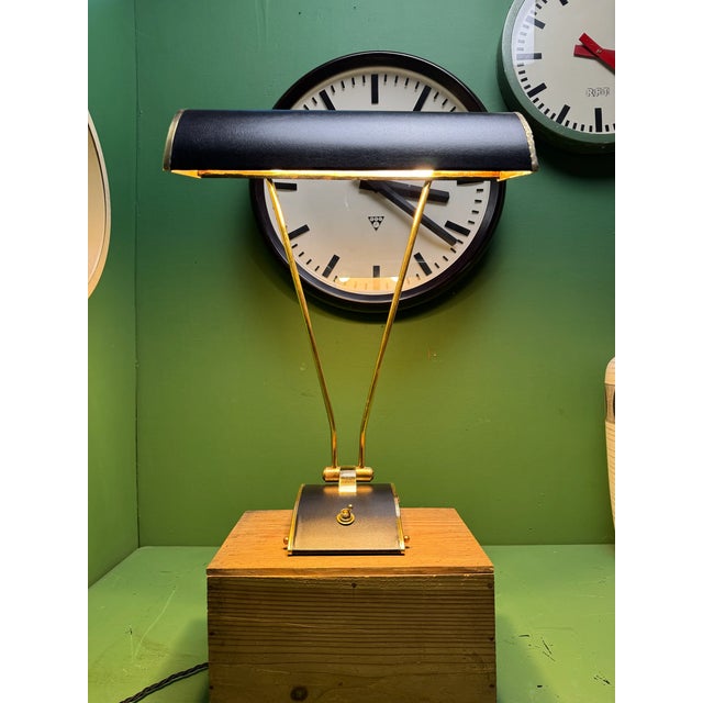 Eileen Gray Desk Lamp by Eileen Gray for Jumo, 1940s For Sale - Image 4 of 10