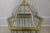 Large Brass & Beveled Glass Hanging Chandelier For Sale In Philadelphia - Image 6 of 13