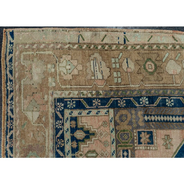 Early 21st Century Turkish Vintage Rug 6'3" x 10'5" #20664 For Sale - Image 5 of 8