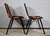 Set of Metal and Leather Chairs, 1960 For Sale - Image 17 of 18