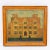 Burnt Orange Oil Painting on Canvas of a Sixteenth Century Building by Dan Dunton For Sale - Image 8 of 8