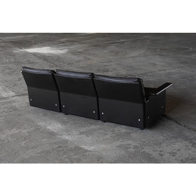Animal Skin Vintage Three-Seater Sofa by Dieter Rams for Vitsoe, Germany, 1990s For Sale - Image 7 of 10