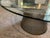 Original Warren Platner Mid-century modern chrome/nickel and glass top coffee table. This classic brings elegant style to...