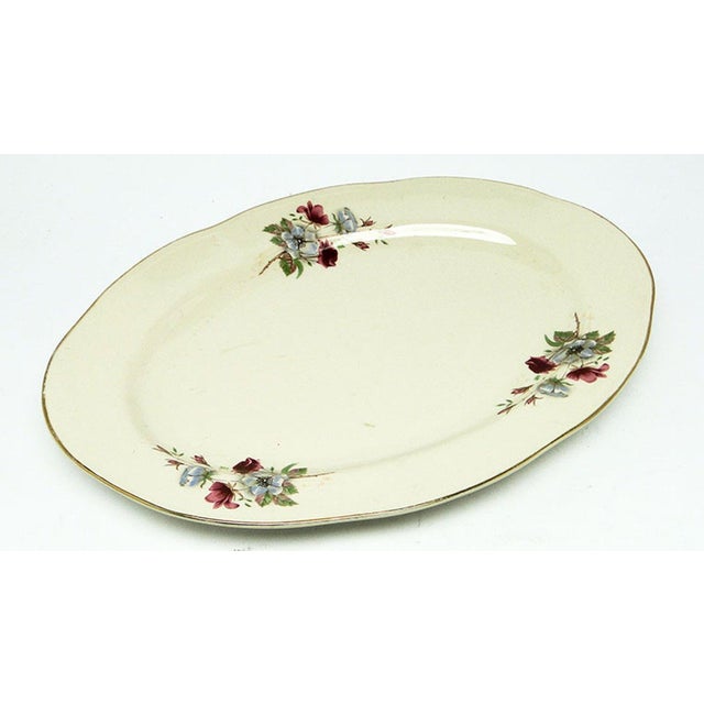 Ceramic Art Deco Serving Dish from Chodzież Pottery, Poland, 1960s For Sale - Image 7 of 7