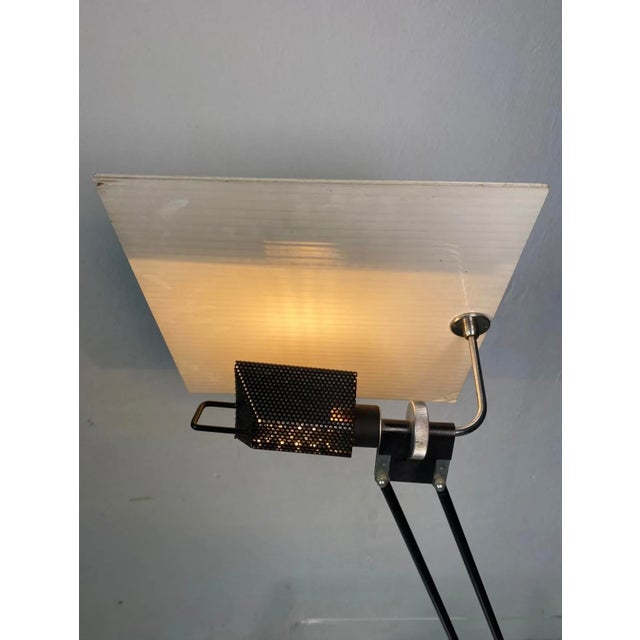 French Industrial Postmodern Lamp by Sacha Ketoff for Aluminor, 1980s For Sale - Image 4 of 8