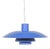 Mid-Century PH4 Pendant Lamp by Poul Henningsen for Louis Poulsen, Denmark, 1960s For Sale
