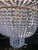 American Visual Comfort Signature Aerin "Jacqueline" Unused Two-Tier Chandelier - Antique Brass & White Acrylic For Sale - Image 3 of 12