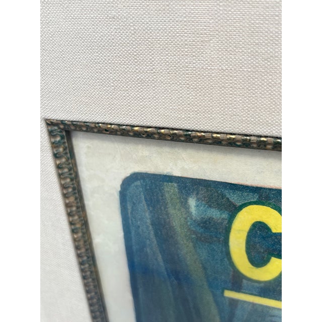 Framed Plombières-Les-Bains Poster by Hugo d'Alesi for Chemins De Fer De L'Est, C. 1897 For Sale - Image 10 of 10