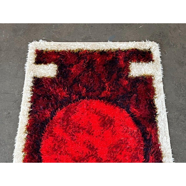 Danish Space Age Runner Rug by Hojer Export, 1960s For Sale - Image 18 of 18