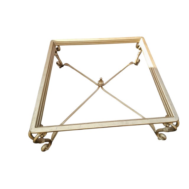 Elevate Your Living Space With the Maison Jansen Ultimate French Mid-Century Luxury Coffee Table 1970s For Sale In Raleigh - Image 6 of 10
