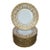Antique Gilded Age Wm. Guerin Limoges Gold Encrusted Dinner Plates - Set of 11 For Sale