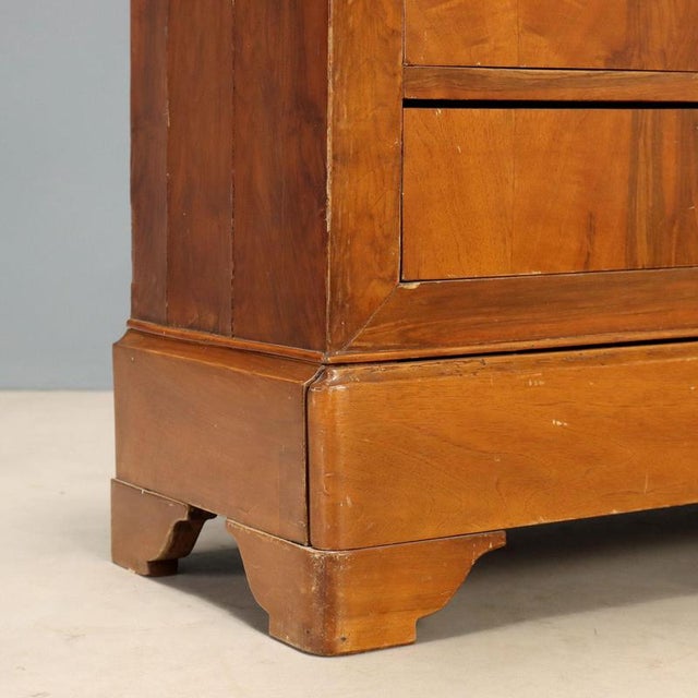 Carlo X Walnut Secretaire with Oak Interiors For Sale - Image 11 of 15