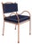 Panarea Armchair in Spritz with Blue & Cream Upholstery by Ceraudo For Sale