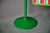 Vintage Italian Space Age Futuristic Green Plastic Towel Rack, 1980s For Sale - Image 6 of 9