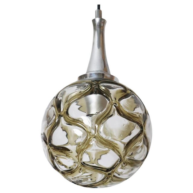 Murano Glass Pendant Lamp from Doria Leuchten, Germany, 1960s For Sale - Image 14 of 14