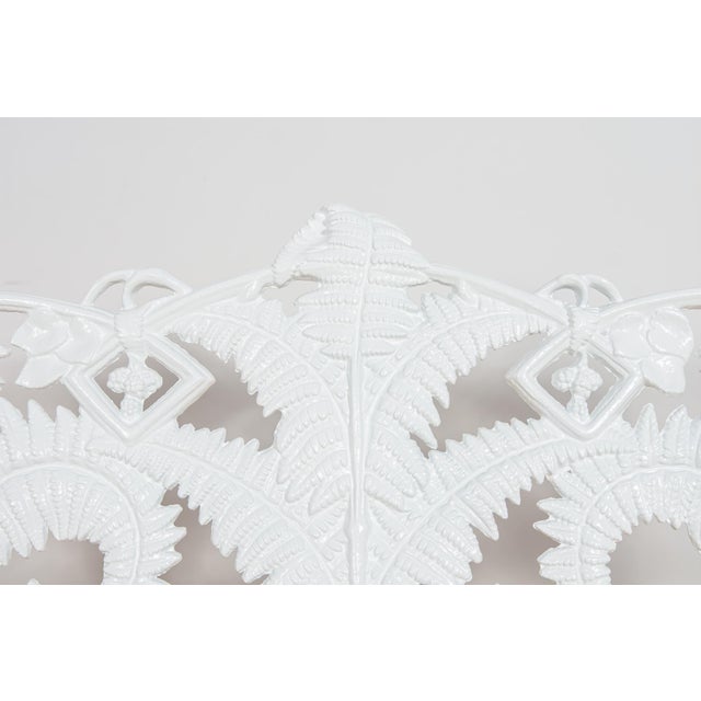 Victorian Coalbrookdale Garden Bench, United Kingdom, 1950s For Sale - Image 9 of 16