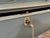 Antique Sheraton Style Bowfront Chest of Six Drawers With Locks and Key, New Paint and Knobs For Sale - Image 10 of 18