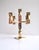 Brass Candlestick by Lars Akesson and Ulf Larsson, 1984, in Very Good conditions. Designed 1980 to 1989 This piece has an...