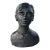Vintage Plaster Bust of a Young Man -Signed For Sale