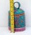Arts & Crafts Vintage Cow Bell Metal Decorative Emboss Hand Painted For Sale - Image 3 of 3