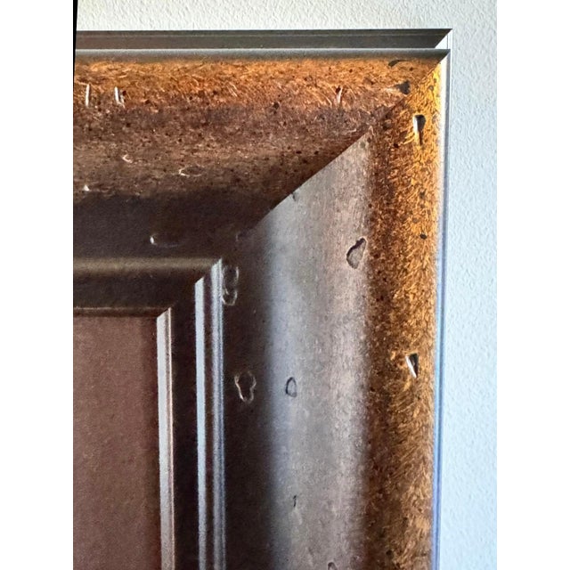 Impressive 55” Original Oil on Wood” Resting on Your Laurels” by Yankel Ginzburg For Sale - Image 4 of 15