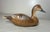 This vintage 1983 hand carved wood Clarence Bauer miniature duck decoy sculpture is a unique and collectible piece of art....
