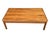 Vintage Danish Modern Solid Wood Coffee Table For Sale In Los Angeles - Image 6 of 12