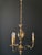 Brown Antique Chandelier with Ceramic Decorations, 1960s For Sale - Image 8 of 14