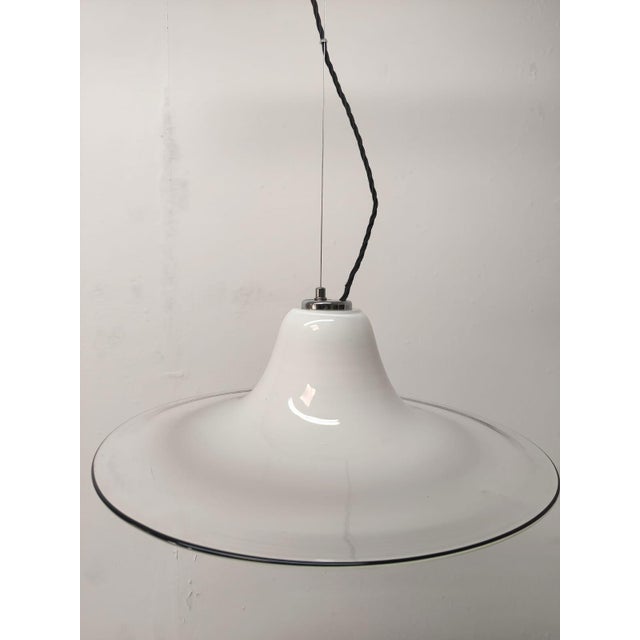 Murano Glass Disc Suspension, 1970s For Sale - Image 7 of 11