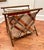 Mid-Century Modern Vintage Mid-Century Modern Boho Chic Collapsible Sewing Basket/Magazine Rack For Sale - Image 3 of 12
