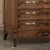 Wood 19th Century French Walnut Commode With Rouge Marble Top For Sale - Image 7 of 17