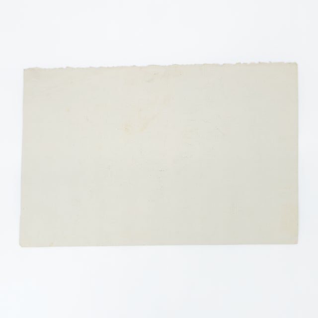 Two Abstracted and Lonely Figures - Robert Lohman, C. 1962 For Sale In San Diego - Image 6 of 6