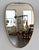 Large Italian Wall Mirror with Original Brass Frame, 1970s For Sale - Image 13 of 18