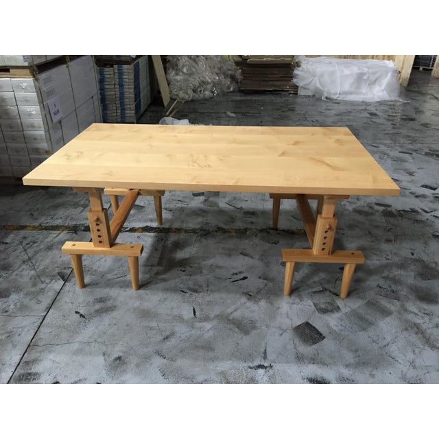 Mid-Century Modern Achille and Pier Giacomo Castiglioni Bramante Dining Table For Sale - Image 3 of 5