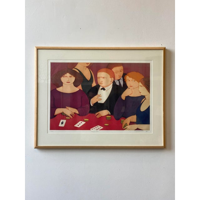 Vintage Signed Aquatint by Andrew Stevovich Titled "Twenty-One," Circa 1988 For Sale - Image 12 of 12