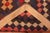 American Nazmiyal Collection Bold Geometric Pattern Antique American Hooked Rug For Sale - Image 3 of 6