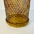 1950s Vintage Li Puma Italian Hollywood Regency Rope & Tassel Metal Mesh Umbrella Stand, Florence For Sale - Image 6 of 13