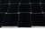 Modern Minimalist Black & Ivory Geometric Grid Wool Area Rug 10x14 For Sale - Image 10 of 12