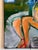 Figurative "Yellow Dress" by James Brown, Oil on Canvas For Sale - Image 3 of 7