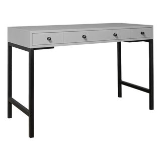 Maple Writing Desk - Light Gray For Sale