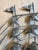 Metal Vintage Brutalist Welded Metal Sailing Ship Wall Sculpture Mid Century For Sale - Image 7 of 17