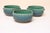 Set of three small pottery bowl by ceramicist, Deanna Nichols (b. 1942-2017, Missouri). Holding a BFA from Kansas City Art...
