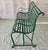 Metal Hannecke Company Green Iron Garden Bench For Sale - Image 7 of 9
